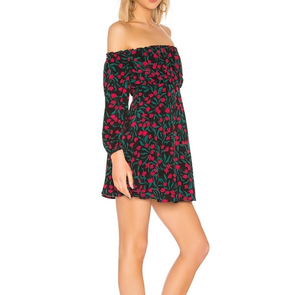 Revolve Lovers and Friends Britta Mini Dress in Rosebud size S - Picture 2 of 7